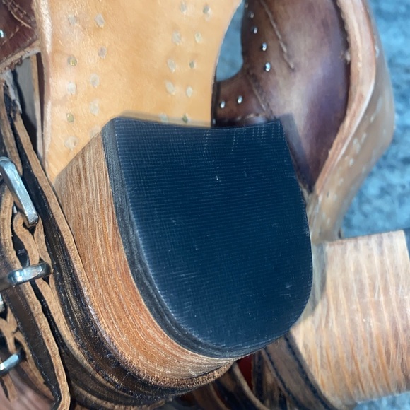 Nwob Freebird Desert Brown Leather upper Ankle Booties sz 8 - Picture 12 of 13